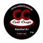 Проволока для намотки спирали CoilCraft, Kanthal А1 (0.4х0.1 мм), 5 м