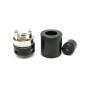 Обслуговуваний атомайзер Digiflavor Pharaoh 25 Dripper Tank, чорний