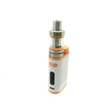 Набір Eleaf iStick Pico 75W, кліромайзер Melo 3 mini, температурний контроль, бронза, білий