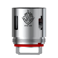 Испаритель V12-X4 Quadruple для клиромайзера Smok TFV12 Beast Tank 0,15 Ом Испаритель V12-X4 Quadruple для клиромайзера Smok TFV12 Beast Tank 0,15 Ом