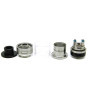 Обслуговуваний атомайзер Digiflavor Pharaoh RTA 4,6 мл + 3.5 мл, сталевий