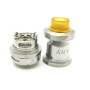 Обслуживаемый атомайзер, GeekVape Ammit Dual Coil RTA 3-6 мл. стальной