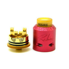 Обслуживаемый атомайзер для дрипа Desire Rabies RDA, Красный