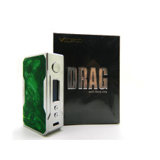 Бокс Мод  VOOPOO DRAG 157W TC Resin Green