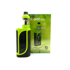 Набір Eleaf IKonn 220W з Ello 4мл, Чорно-зелений