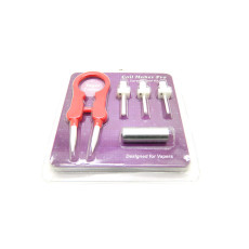 Набор Coil Maker Pro, Пинцет с керамическими наконечниками, Coil Jig