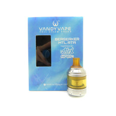 Обслуживаемый атомайзер Vandy Vape Berserker MTL RTA Стальной