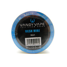 Сітка для намотування VandyVape 5 ft Mesh Wire Khanthal A1 2.8 Ом Сітка для намотування VandyVape 5 ft Mesh Wire Khanthal A1 2.8 Ом