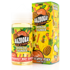 Pineapple Peach, 3 мг (Ультралёгкая). Bazooka Vape. 100 мл.