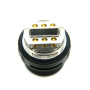 Обслуживаемый атомайзер Vandy Vape TRIPLE 28 RTA Чёрный