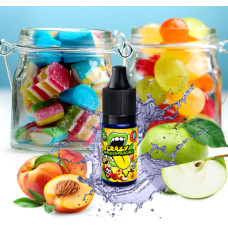 Ароматизатор Crazy Apples and Peaches (Яблочно-персиковые конфеты), BigMouth, 10 мл