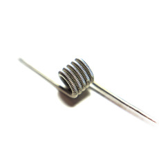 Преднамотанная спираль Clapton Coil 0.4Ka+0.15Nichr, 0.82 Ом. - 2 шт.