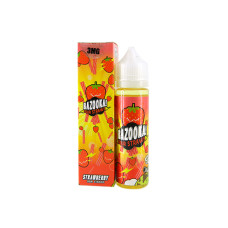 Strawberry Sour Straws, 3 мг (Ультралёгкая). Bazooka Vape. 60 мл