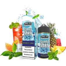 Island Man ICED, 3 мг. One Hit Wonder eLiquid. 100 мл.