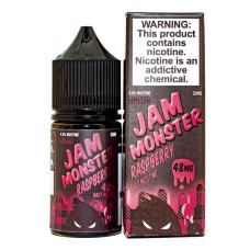 Raspberry, 48  мг. Salt,  JAM Monster - 30  мл.