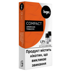 Картридж Logic Compact, American Tobacco, 29 мг