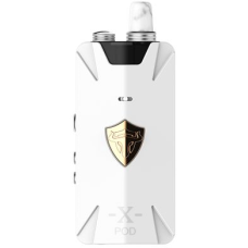 Электронная сигарета THC Tauren X POD Kit, White, RBA version