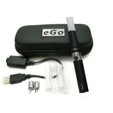 Электронная сигарета eGo-C (650 mAh) в Футляре. Черный цвет Электронная сигарета eGo-C (650 mAh) в Футляре. Черный цвет