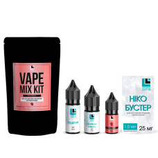 Премикс (Shortfill) Strawberry, Vape Mix Kit ULL Salt 30 мл.