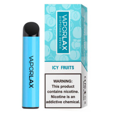 Одноразовая электронная сигарета Vaporlax 1500 Icy Fruits 50mg 1000mAh Одноразовая электронная сигарета Vaporlax 1500 Icy Fruits 50mg 1000mAh