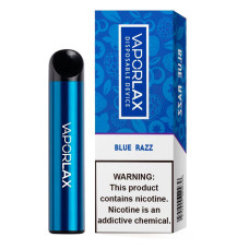 Одноразовая электронная сигарета Vaporlax 1500 Blue Razz 50mg 1000mAh Одноразовая электронная сигарета Vaporlax 1500 Blue Razz 50mg 1000mAh