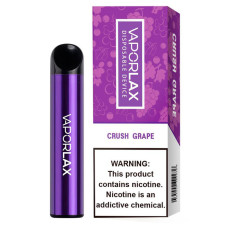 Одноразовая электронная сигарета Vaporlax 1500 Crush Grape 50mg 1000mAh Одноразовая электронная сигарета Vaporlax 1500 Crush Grape 50mg 1000mAh