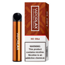 Одноразовая электронная сигарета Vaporlax 1500 Ice Cola 50mg 1000mAh Одноразовая электронная сигарета Vaporlax 1500 Ice Cola 50mg 1000mAh