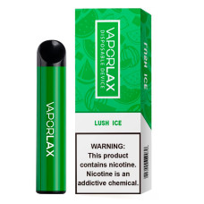 Одноразовая электронная сигарета Vaporlax 1500 Lush Ice 50mg 1000mAh Одноразовая электронная сигарета Vaporlax 1500 Lush Ice 50mg 1000mAh
