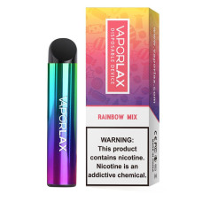 Одноразовая электронная сигарета Vaporlax 1500 Rainbow Mix 50mg 1000mAh Одноразовая электронная сигарета Vaporlax 1500 Rainbow Mix 50mg 1000mAh