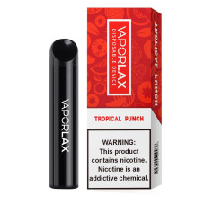 Одноразовая электронная сигарета Vaporlax 1500 Tropical Punch 50mg 1000mAh