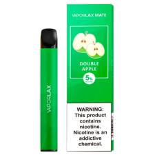 Одноразовая электронная сигарета Vaporlax 800  Double Apple 50mg 500mAh