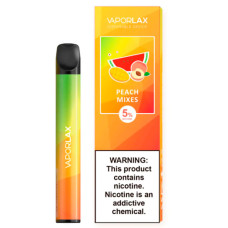 Одноразовая электронная сигарета Vaporlax 800 Peach Mixes 50mg 500mAh