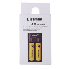 Зарядний пристрій для акумулятора Listman L2 2A