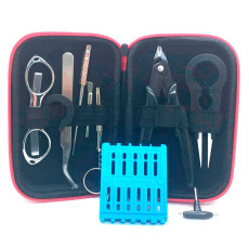 Набор инструментов Black Red X9 Vape Tool для вейпинга