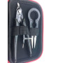 Набір інструментів Black Red X9 Vape Tool для вейпінгу