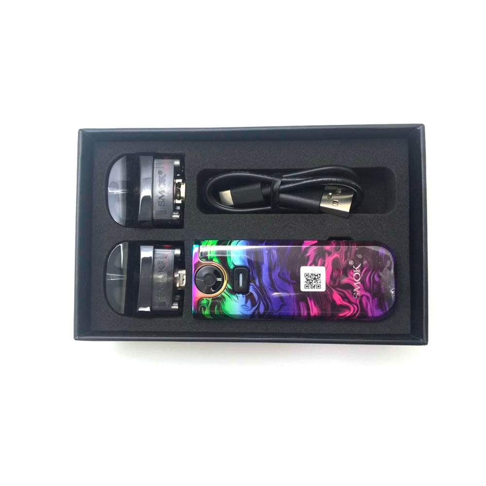 Электронная сигарета SMOK NORD 4 (80W), 4.5 ml, 2000 mAh, Fluid 7color