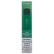 Одноразовая электронная сигарета Elf Bar Kiwi Passion Fruit Guava 1500 Puffs | 50mg 850mAh
