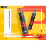 Одноразовая электронная сигарета Wotofo Mega, Strawberry Banana Ice, 1500 Puffs, 50mg
