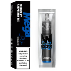 Одноразовая электронная сигарета Wotofo Mega, Blueberry Raspberry Ice, 1500 Puffs, 50mg