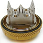 Обслуживаемый атомайзер Thunderhead Creations x Mike Vapes Blaze RTA (26mm) 5.5 ml, Gold