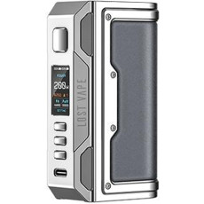Бокс Мод The Lost Vape Thelema Quest 200W, SS Calf Leather