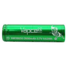 Высокотоковый Li-ion аккумулятор Vapcell INR18650, 2600 mah (до 25 А)