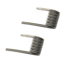 Спираль 0.21 Oм, Fused Alien Clapton Coil 2х0.4 (KА1) + 0.12 (Nichr) 2 шт.