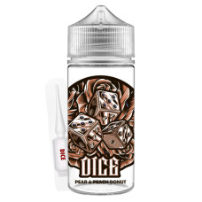 Харчовий ароматизатор Dice, Peach Pear donut, 55 ml