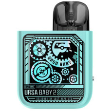 Lost Vape, Pod Ursa Baby 2, 900 mAh, 2.5ml, Pop Blue x Time Gear