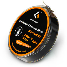 Дріт GeekVape Twisted Clapton Kanthal KA1 Tape Wire (28GA x 2+32GA). Котушка 5 метрів