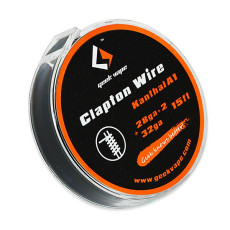 Дріт GeekVape Clapton Atomizer DIY Kanthal KA1 Tape Wire (28GA*2+32GA). Котушка 5 метрів