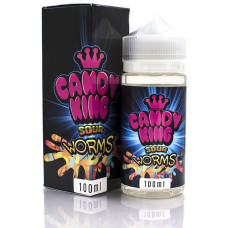 Worms, 0 мг (Без никотина). Candy King. 100 мл.