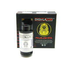 Обслуживаемый атомайзер Digiflavor Pharaoh RTA 4,6 мл + 3.5 мл, стальной