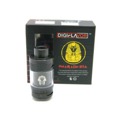 Обслуживаемый атомайзер Digiflavor Pharaoh RTA 4,6 мл + 3.5 мл, черный